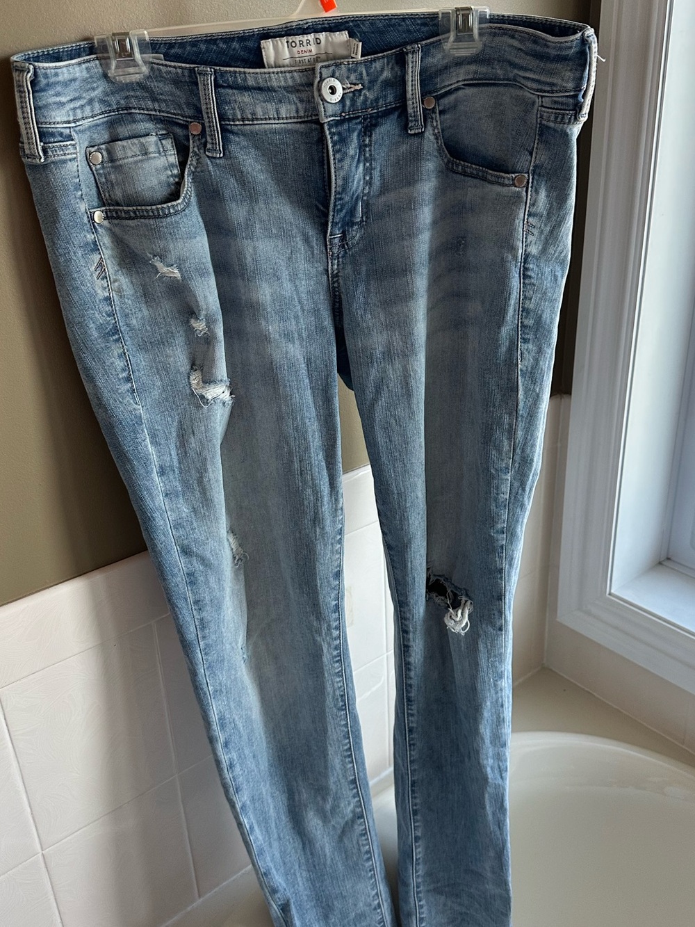 torrid Y2K low rise vintage jeans